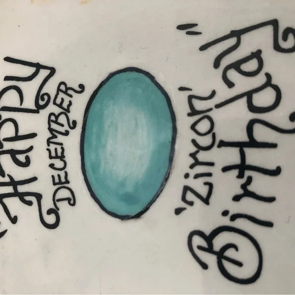 BLUE SKY December birthday piece - Picture 3 of 4